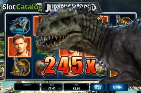Скрин6. Jurassic World слот
