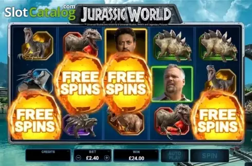 Скрин9. Jurassic World слот