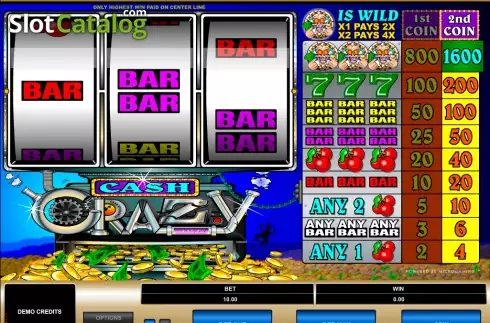 Скрин2. Cash Crazy слот