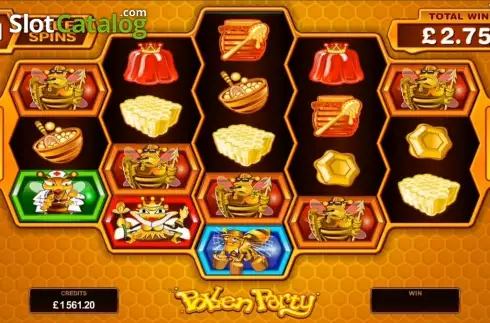 Скрин8. Pollen Party Online Slot слот