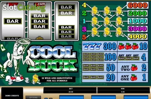 Скрин2. Cool Buck (Flash) слот