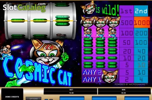 Скрин3. Cosmic Cat слот