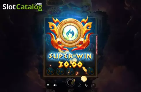 Скрин3. Almighty Athena Empire слот