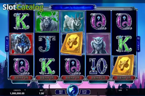 Скрин2. Book of Wolves (Microgaming) слот