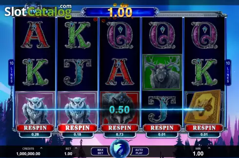 Скрин3. Book of Wolves (Microgaming) слот