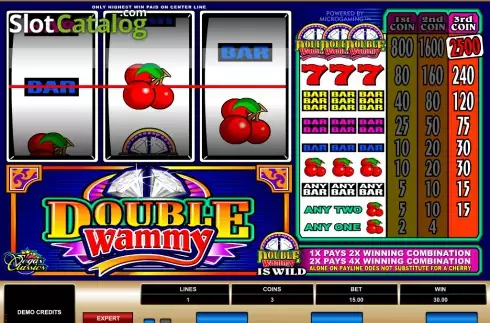 Скрин3. Double Wammy слот