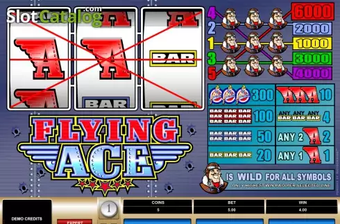 Скрин3. Flying Ace слот
