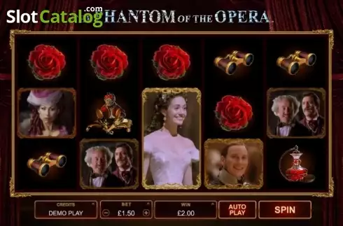 Скрин2. The Phantom of the Opera (Microgaming) слот