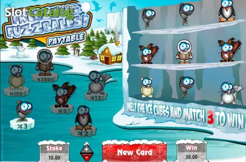 Скрин3. Freezing Fuzzballs слот