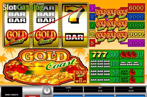Скрин3. Gold Coast слот