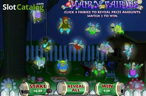 Скрин2. Hairy Fairies слот