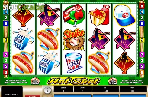 Скрин3. Hot Shot (Microgaming) слот