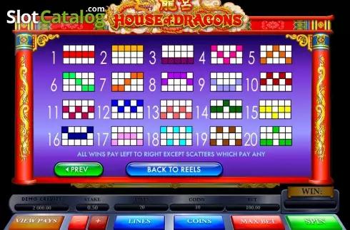 Скрин4. House of Dragons слот