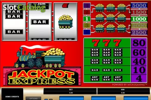 Скрин2. Jackpot Express (Microgaming) слот