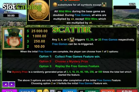 Скрин2. Lucky Leprechaun's Loot слот