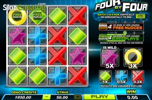 Скрин2. Four By Four слот