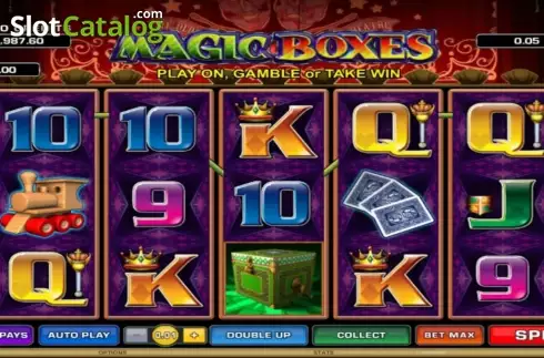 Скрин2. Magic Boxes слот
