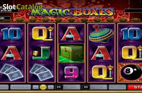 Скрин4. Magic Boxes слот