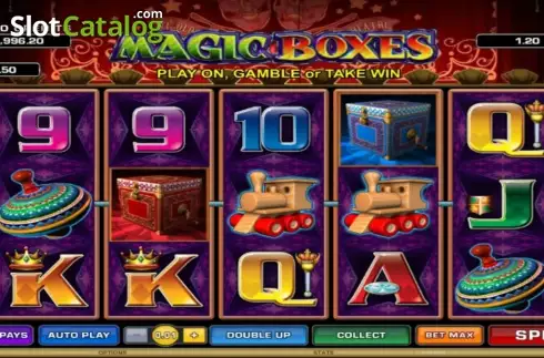 Скрин6. Magic Boxes слот