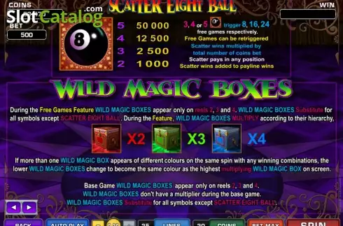 Скрин7. Magic Boxes слот