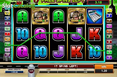 Скрин5. Money Mad Monkey слот