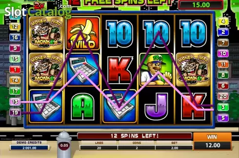 Скрин6. Money Mad Monkey слот