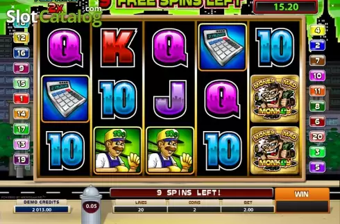 Скрин7. Money Mad Monkey слот