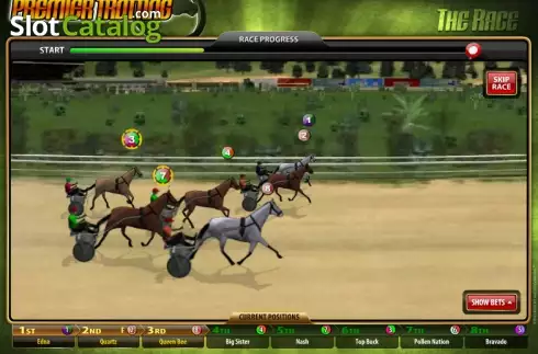 Скрин4. Premier Trotting слот