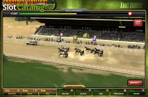 Скрин5. Premier Trotting слот