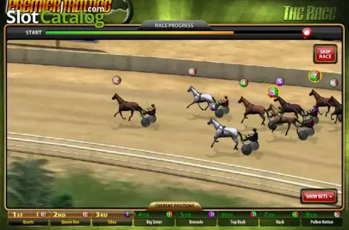 Скрин6. Premier Trotting слот