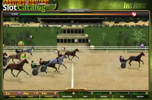 Скрин7. Premier Trotting слот