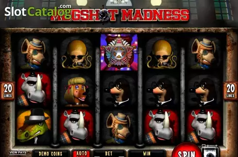 Скрин7. Mugshot Madness слот