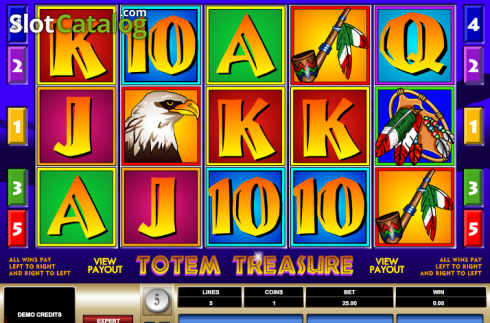 Скрин2. Totem Treasure слот