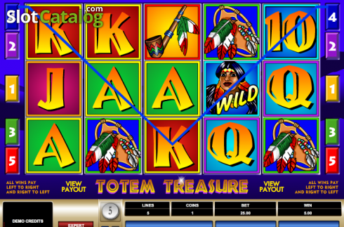 Скрин5. Totem Treasure слот