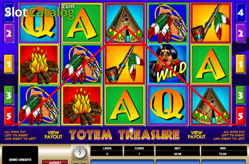 Скрин6. Totem Treasure слот