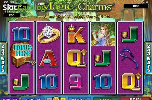 Скрин3. Magic Charms слот