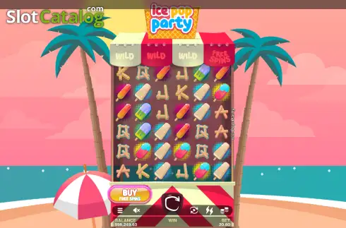 Скрин2. Ice Pop Party слот