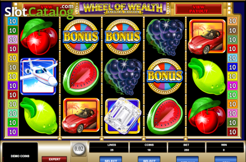Скрин2. Wheel of Wealth Special Edition слот