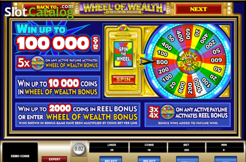 Скрин6. Wheel of Wealth Special Edition слот