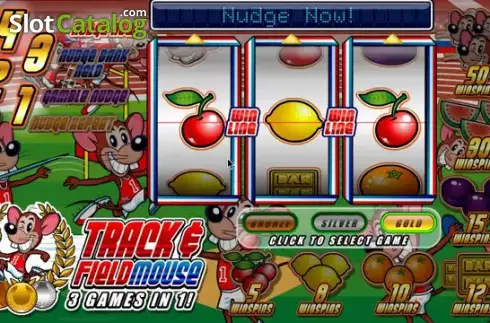 Скрин2. Track And Field Mouse слот