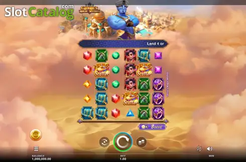 Скрин2. Genie's Magic Wishes слот