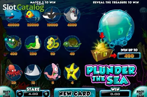 Скрин2. Plunder The Sea слот