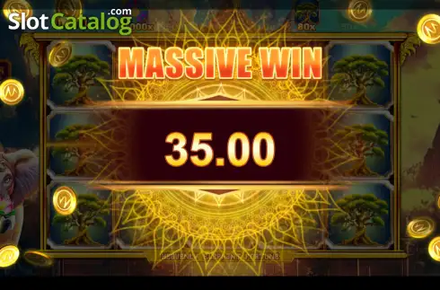 Скрин3. Heavenly Elephant Fortune слот