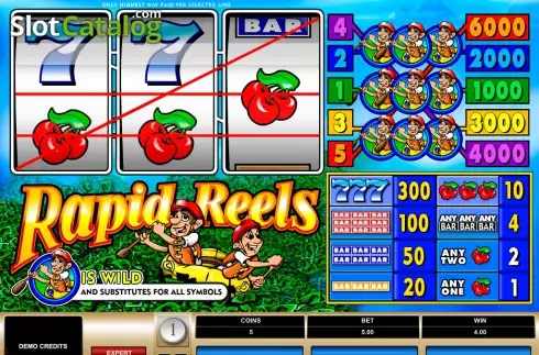 Скрин3. Rapid Reels (Games Global) слот