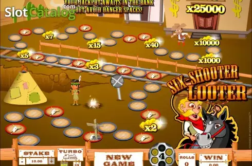 Скрин2. Six Shooter Looter Gold слот