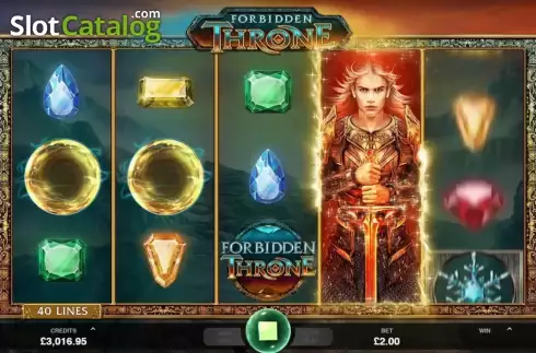 Скрин5. Forbidden Throne слот