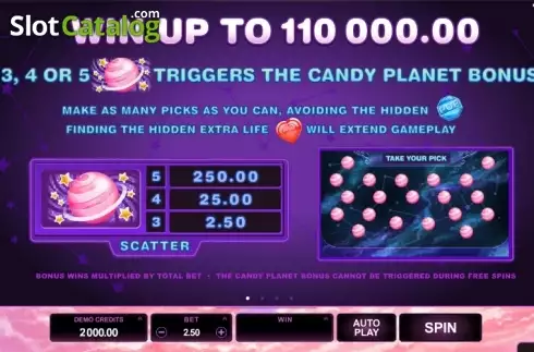 Скрин9. Candy Dreams (Microgaming) слот