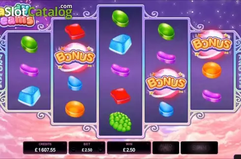 Скрин4. Candy Dreams (Microgaming) слот