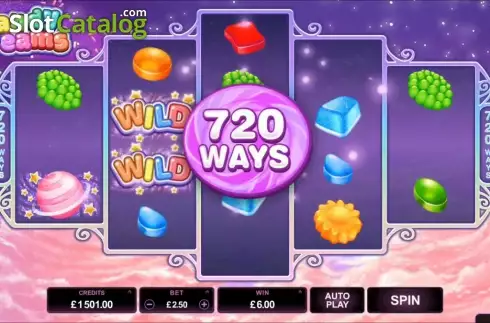 Скрин8. Candy Dreams (Microgaming) слот