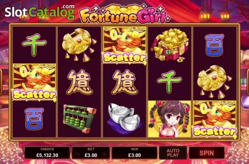 Скрин5. Fortune Girl (Microgaming) слот